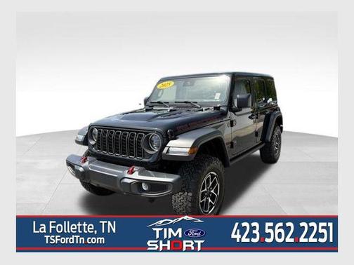 Black Clearcoat 2025 Jeep Wrangler Rubicon