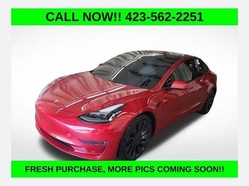 Red Multi-Coat 2023 Tesla Model 3 Performance