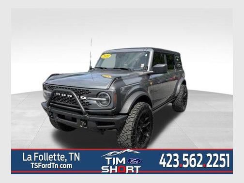 Carbonized Gray Metallic 2021 Ford Bronco Badlands