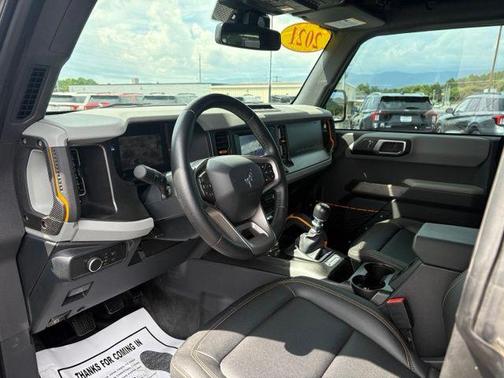 Carbonized Gray Metallic 2021 Ford Bronco Badlands