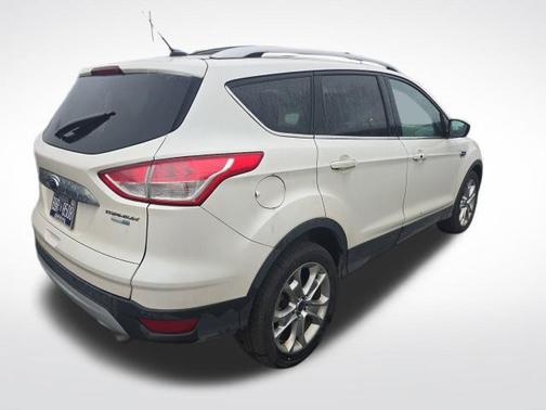 White Platinum 2014 Ford Escape Titanium