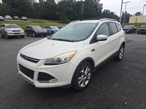 White Platinum 2014 Ford Escape Titanium