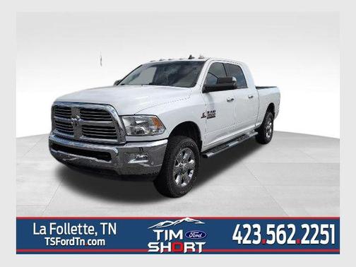 Bright White Clearcoat 2017 RAM 3500 Big Horn Mega Cab 4x4 6'4' Box