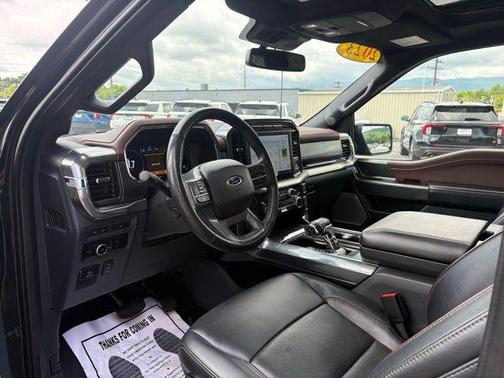 Agate Black Metallic 2023 Ford F-150 Lariat