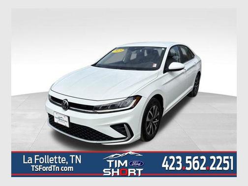 Pure White 2025 Volkswagen Jetta 1.5T S