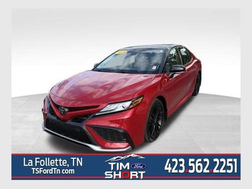 Midnight Black Metallic 2023 Toyota Camry XSE