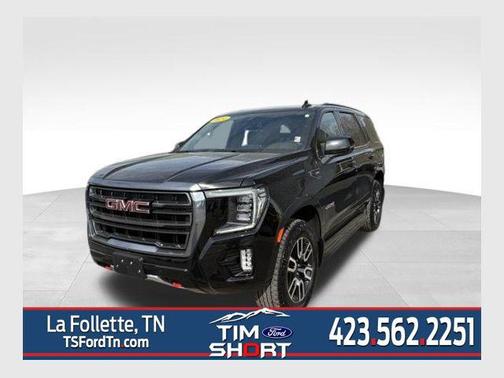 Onyx Black 2024 GMC Yukon 4WD AT4
