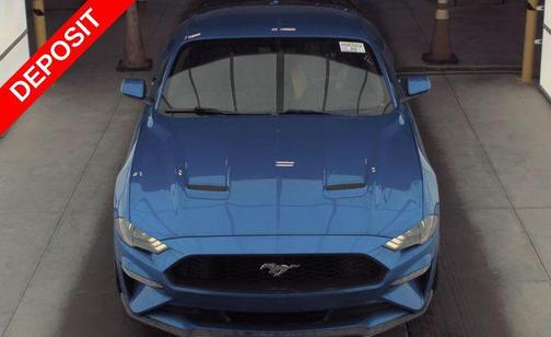 Blue Metallic 2020 Ford Mustang EcoBoost