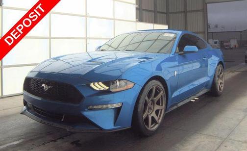 Blue Metallic 2020 Ford Mustang EcoBoost