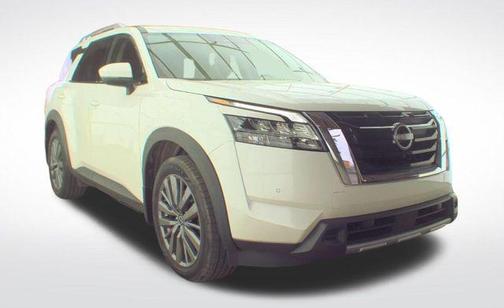 Pearl White Tricoat 2023 Nissan Pathfinder SL 4WD