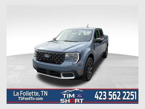 Azure Gray Metallic Tri-Coat 2026 Ford Maverick Lariat