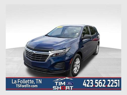 Blue Glow Metallic 2023 Chevrolet Equinox LS
