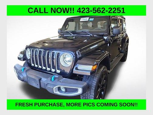 Black Clearcoat 2022 Jeep Wrangler Unlimited 4xe Sahara