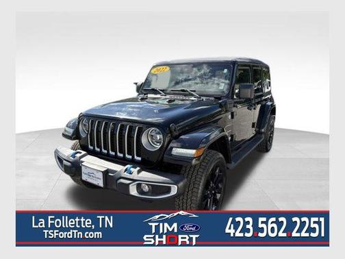 Black Clearcoat 2022 Jeep Wrangler Unlimited 4xe Sahara