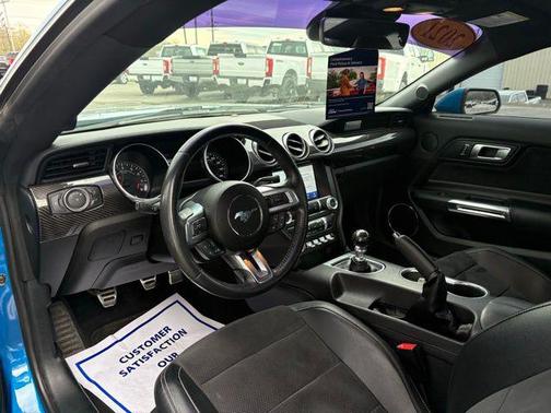 Velocity Blue Metallic 2021 Ford Mustang GT Premium