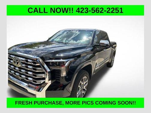 Midnight Black Metallic 2025 Toyota Tundra 1794 Edition