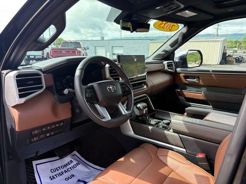 Midnight Black Metallic 2025 Toyota Tundra 1794 Edition