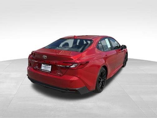 Supersonic Red 2025 Toyota Camry SE