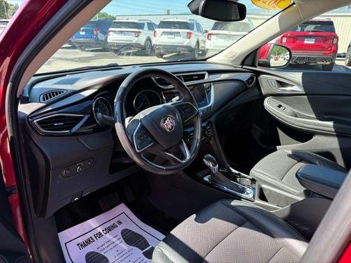 Chili Red Metallic 2021 Buick Encore GX Essence