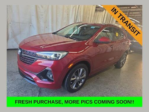 Chili Red Metallic 2021 Buick Encore GX Essence