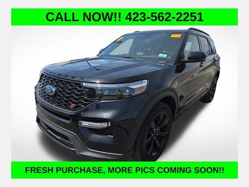 Agate Black Metallic 2021 Ford Explorer ST