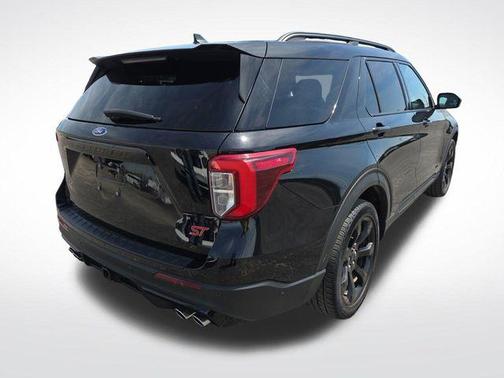 Agate Black Metallic 2021 Ford Explorer ST