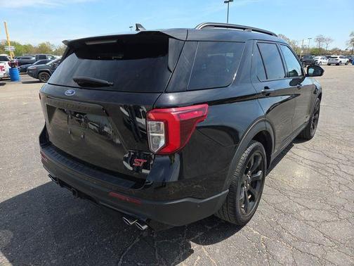 Agate Black Metallic 2021 Ford Explorer ST