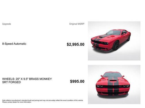 Torred Clearcoat 2016 Dodge Challenger SRT Hellcat