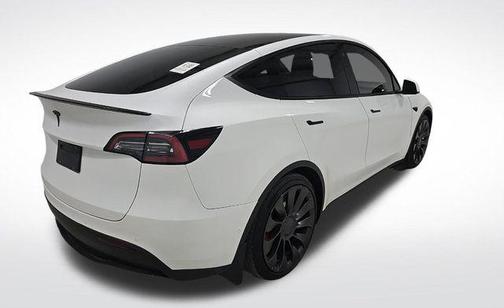 Pearl White Multi-Coat 2022 Tesla Model Y Performance Dual Motor All-Wheel Drive