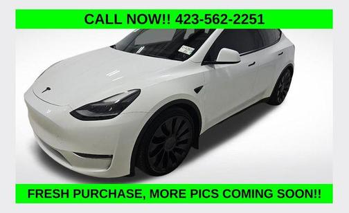 Pearl White Multi-Coat 2022 Tesla Model Y Performance Dual Motor All-Wheel Drive