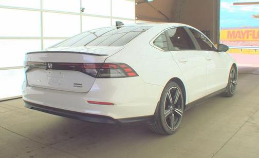 Platinum White Pearl 2023 Honda Accord Hybrid Sport