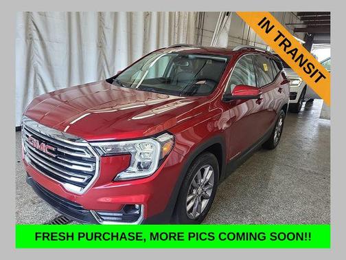 Volcanic Red 2023 GMC Terrain SLT