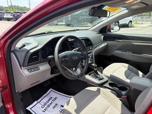 Scarlet Red 2019 Hyundai ELANTRA SEL