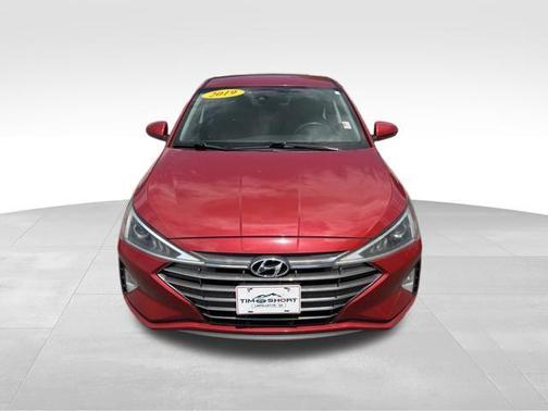 Scarlet Red 2019 Hyundai ELANTRA SEL