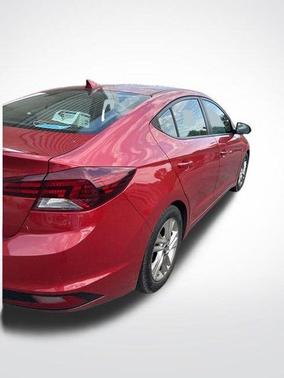 Scarlet Red 2019 Hyundai ELANTRA SEL