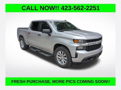Silver Ice Metallic 2021 Chevrolet Silverado 1500 Custom