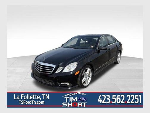Black 2011 Mercedes-Benz E-Class E 350