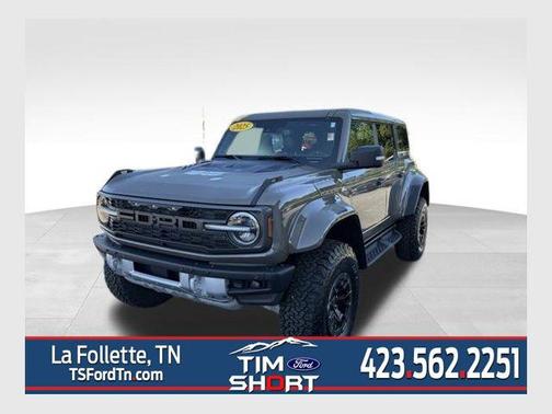 Gray 2025 Ford Bronco Raptor
