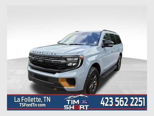 Glacier Gray Metallic TriCoat 2025 Ford Expedition Tremor