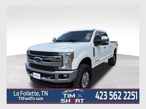 White Platinum 2018 Ford F-250 King Ranch