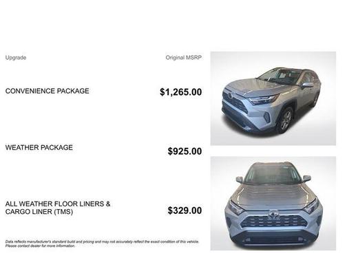 Silver Sky Metallic 2025 Toyota RAV4 XLE