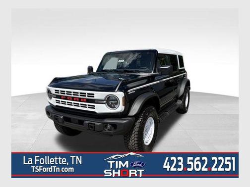 Shadow Black 2026 Ford Bronco Heritage Edition