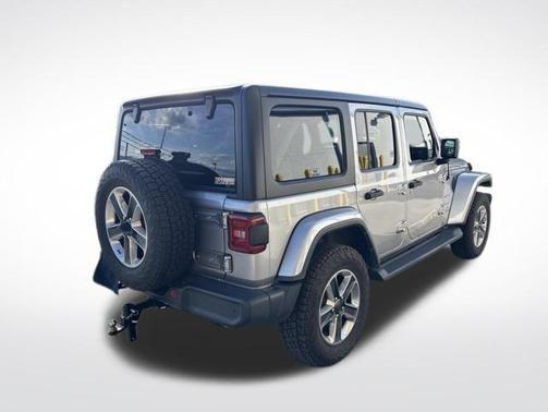 Billet Silver Metallic Clearcoat 2019 Jeep Wrangler Unlimited Sahara