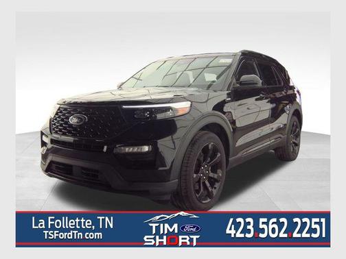Agate Black Metallic 2023 Ford Explorer ST-Line