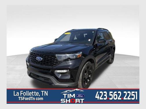 Agate Black Metallic 2023 Ford Explorer ST-Line