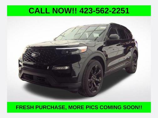 Agate Black Metallic 2023 Ford Explorer ST-Line