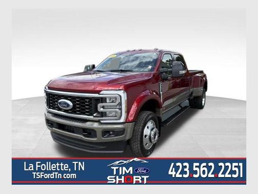 Ruby Red Metallic Tinted Clearcoat 2026 Ford F-450 King Ranch