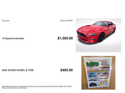 Race Red 2020 Ford Mustang EcoBoost Premium