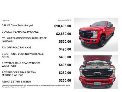 Race Red 2022 Ford F-350 XLT