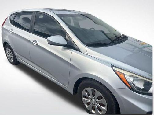 Ironman Silver Metallic 2015 Hyundai Accent GS